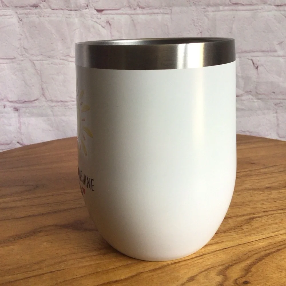 A Cup of Sunshine For You Stainless Steel Insulated Tumbler - Picture 4 of 7